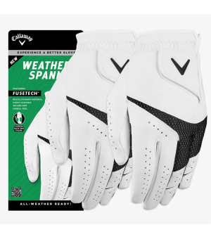 Callaway Golfhandske 2-pack Wheater Spann 23 MLH (Vanligast) i gruppen Golfhandskar / Skinnhandskar hos Dimbo Golf AB (1444023-1111r)