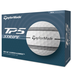 TaylorMade Golfboll TP5 Stripe 1st dussin i gruppen Golfbollar hos Dimbo Golf AB (1616026-902001)