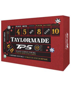 TaylorMade Golfboll TP5  Pix Dice 2024 1st dussin i gruppen Golfbollar hos Dimbo Golf AB (1616026-922301)