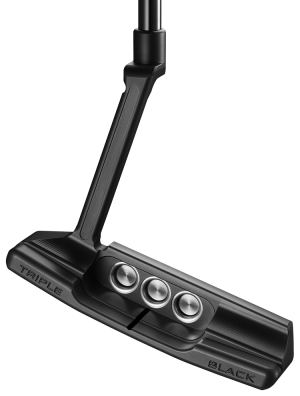 Scotty Cameron B3 Triple Black Newport 2 Long Neck (Limiterad) Putter i gruppen Golfklubbor / Putters / Putter Höger (Vanligast) hos Dimbo Golf AB (3272118-11RD34r)