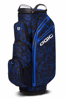 Ogio Vagnbag All Elements Silencer Blå Floral i gruppen Golfbagar / Vagnbagar Vattentäta hos Dimbo Golf AB (3912089-5124044)