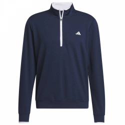 Adidas Långärm 1/4 Zip LTWT Herr Collegiate Marinblå