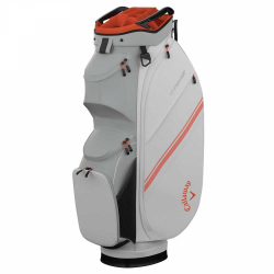 Callaway Chase 14 Vagnbag Vit/Silver/Orange