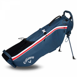 Callaway Bärbag Carry Plus Dubbelsele Marinblå/Vit/Röd