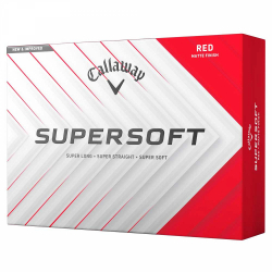 Callaway Supersoft Röd (1st duss)