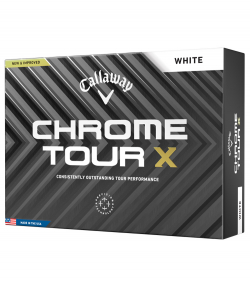 Callaway Golfbollar Chrome Tour X 24 Vit (1st duss)