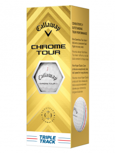 Callaway Golfbollar Chrome Tour Triple Track 24 Vit (1st 3-pack)