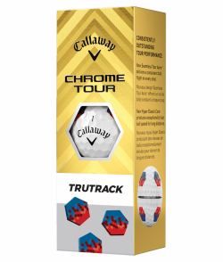 Callaway Golfbollar Chrome Tour TruTrack Blå/Röd (1st 3-pack)
