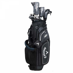 Callaway Startpaket Herr Höger XR +1 tum Svart/Silver Stål Stiff 13 Delar