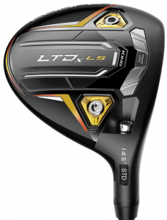 Cobra LTDx LS Fairwaywood Herr Vänster Svart/Guld 