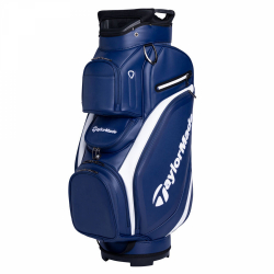 TaylorMade Vagnbag Deluxe Marinblå/Vit