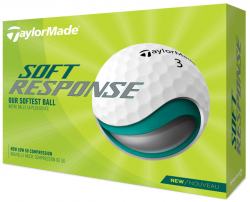 TaylorMade Golfboll Soft Response 2022 Vit 1st dussin