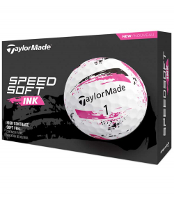 TaylorMade Golfboll SpeedSoft Ink Rosa 1st dussin