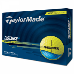 TaylorMade Golfboll Distance + Gul 1st dussin