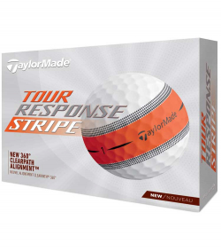 TaylorMade Golfboll Tour Response Stripe Orange 1st dussin