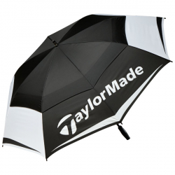 TaylorMade Paraply 64 Dubbelduk Svart/Vit