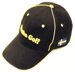 Dimbo Golf Keps Svart/Gul