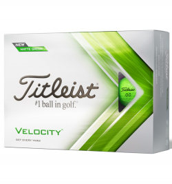 Titleist Velocity 2022 Grön Golfboll (1st dussin)
