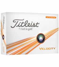 Titleist Velocity 2024 Orange Golfboll (1st dussin)