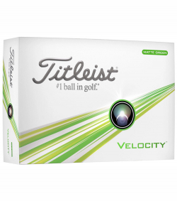 Titleist Velocity 2024 Grön Golfboll (1st dussin)