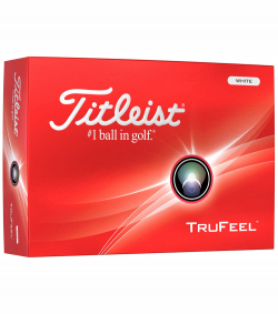 Titleist TruFeel 2024 Vit Golfboll (1st dussin)