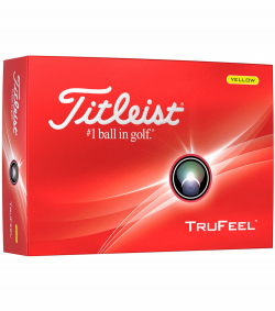 Titleist TruFeel 2024 Gul Golfboll (1st dussin)