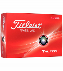 Titleist TruFeel 2024 Röd Golfboll (1st dussin)