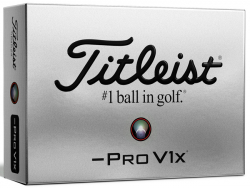 Titleist Pro V1 Left Dash Vit Golfboll (1st dussin)