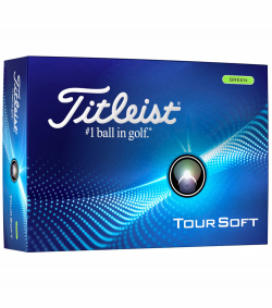 Titleist Tour Soft 2024 Grön Golfboll (1st dussin)