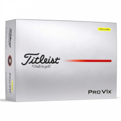 Titleist Pro V1X - Gul