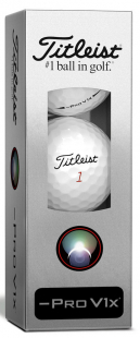 Titleist Golfboll Pro V1 Left Dash (1st 3-pack) 