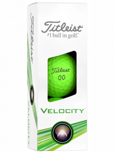 Titleist Golfboll Velocity 2024 Grön (1st 3-pack)
