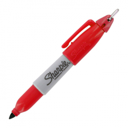 Penna Märkpenna för golfbollar Sharpie mini Röd