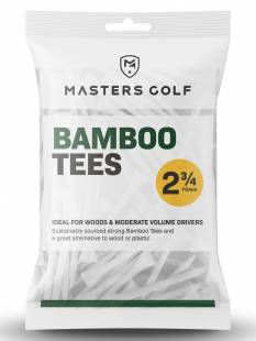 Golfpeggar Masters Bambu 70mm Vit 20st