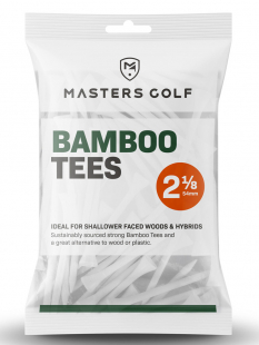 Golfpeggar Masters Bambu 54mm Vit 25st