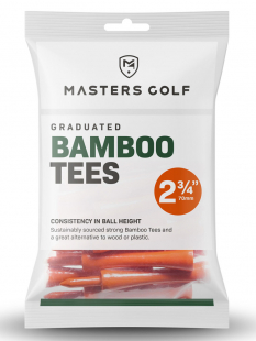 Golfpeggar Masters Bambu Castle 70mm Orange 20st