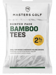 Golfpeggar Masters Bambu 70mm Vit 110st