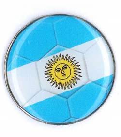 Golfgear Markör med clip Argentina Flagga