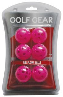 Golfgear Övningsboll AirFlow 6-pack Rosa