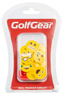 Golfgear Markör 12-pack Smiley