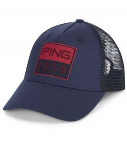 Ping Keps Trucker Marinblå