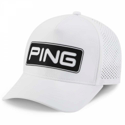 Ping Keps Tour Vented Delta Vit/Svart