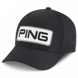 Ping Keps Tour Vented Delta Svart/Vit