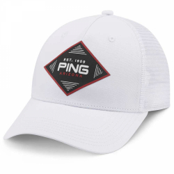 Ping Keps Diamond Trucker Vit