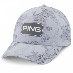 Ping Keps Textured Camo Silver