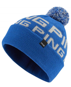 Ping Mössa Logo Bobble II Blå/Silver