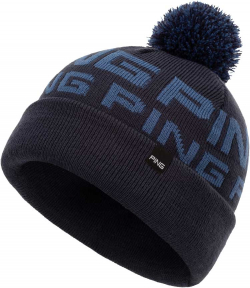 Ping Mössa Logo Bobble II Marinblå/Blå