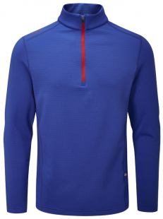 Ping Midlayer Half Zip Herr Edwin Blå Surf