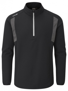 Ping Midlayer Half Zip Herr Power Svart