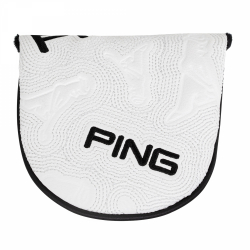 Ping Headcover Icon Putter  Mallet Vit